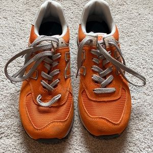 Never worn orange New Balance